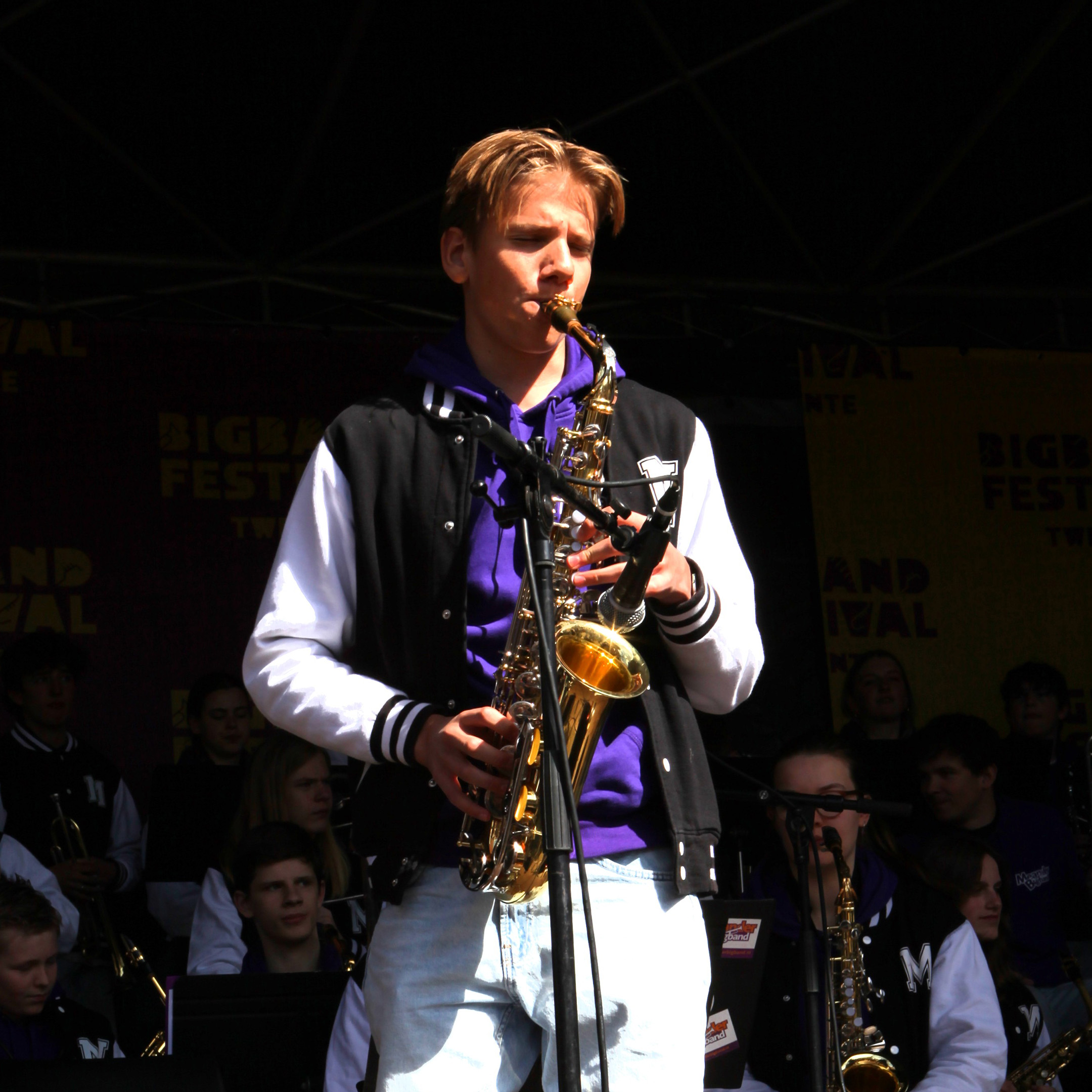 Saxofoon Big Band Festival Twente
