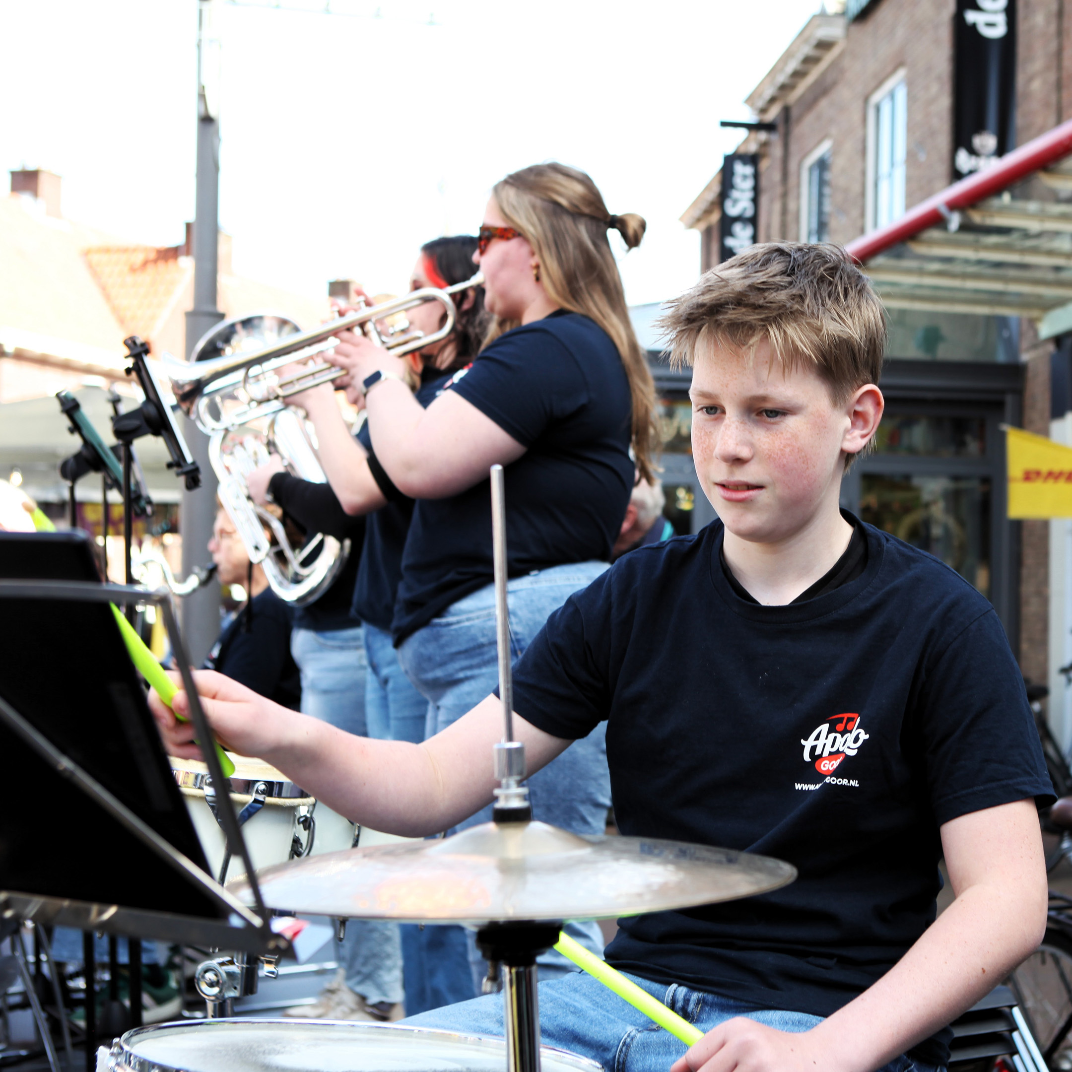 Het jeugdorkest van Apollo Goor tijdens BBFT 2026